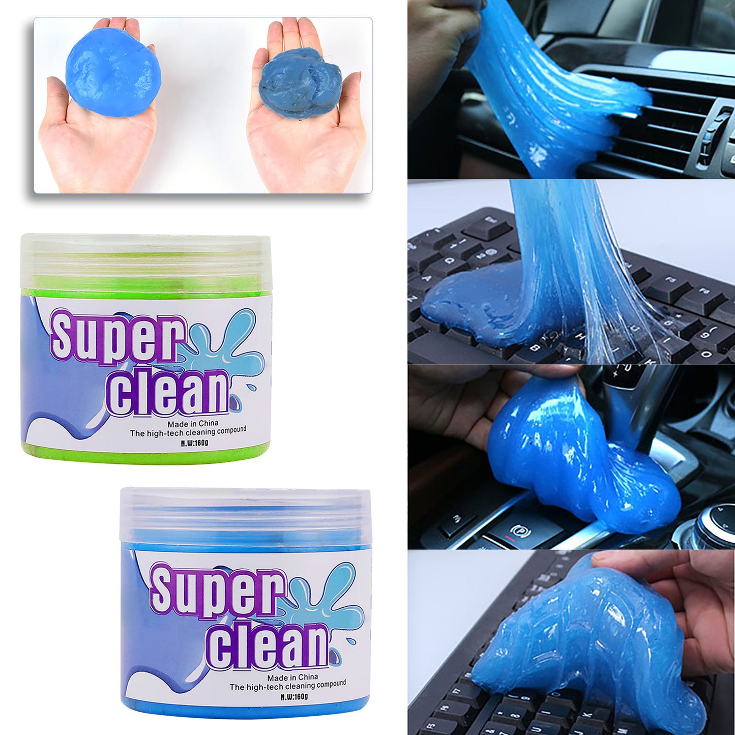 Pack 2 Gel Slime De Limpieza